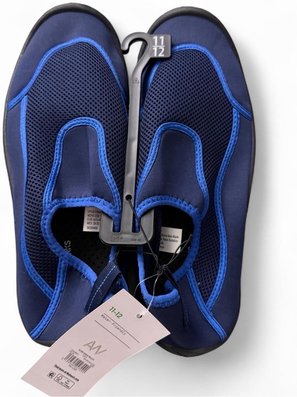 Size 11-12 Navy Blue Water Shoes - Size 11/12